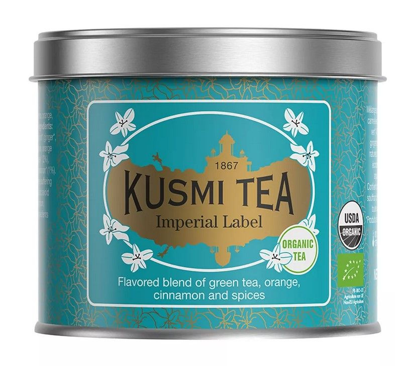 Чай зеленый Kusmi Tea Organic Imperial Label 100 г, Франция #1