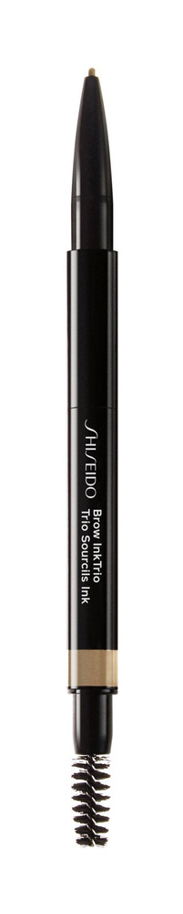 Моделирующий карандаш для бровей 3-в-1 02 Taupe Shiseido Brow InkTrio #1