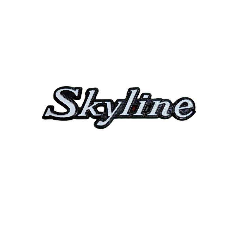 Надпись SKYLINE 16,2х3,4 см / Nissan / Ниссан - купить по выгодным ...