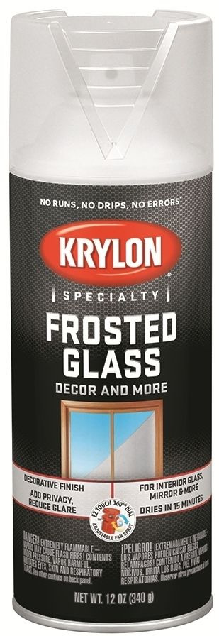 Krylon Аэрозольная краска Быстросохнущая, Матовое покрытие, 0.3 л, 0.34 кг, белый  #1