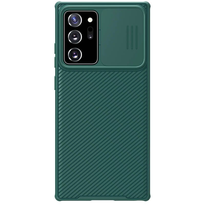 Накладка Nillkin Cam Shield Pro пластиковая для Samsung Galaxy Note 20 Ultra N985 Green (зеленая)  #1