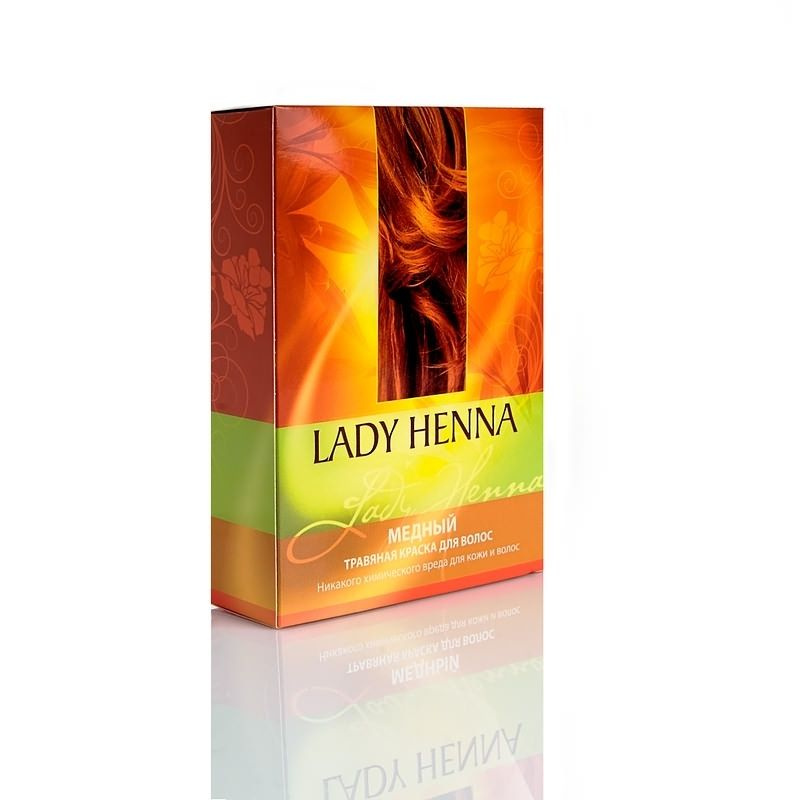 Lady Henna Хна для волос, 100 мл #1