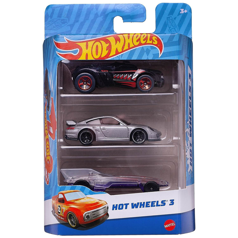 Набор машинок Mattel Hot Wheels 3 машинки №36 #1