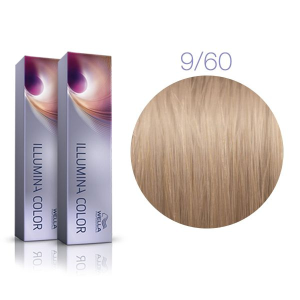 Wella Professional Illumina Color-9/60 очень светлый блонд фиолетовый натуральный- Велла Иллюмина -Стойкая #1