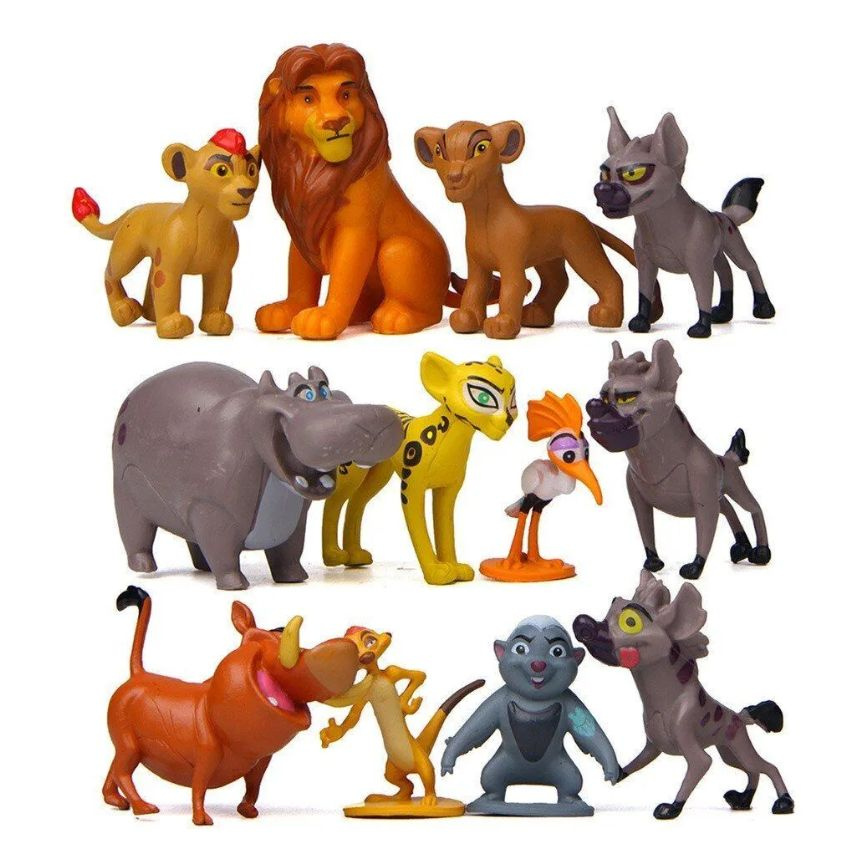 Набор фигурок "Король Лев" и "Хранители" Lion King. 12шт #1