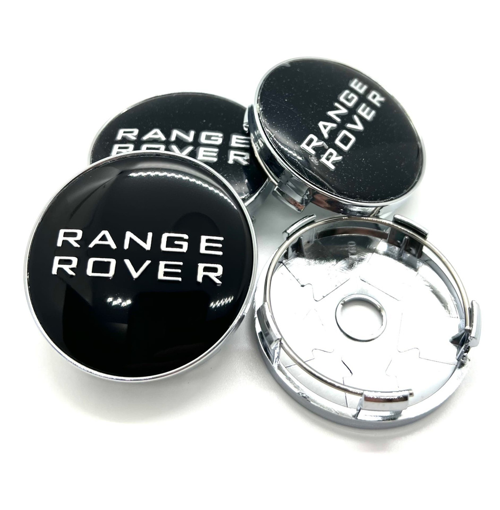 Колпачки заглушки на литые диски Универсальные (Tech Line / Neo/ Venti / RST) Range Rover 60/56/9мм 4 #1