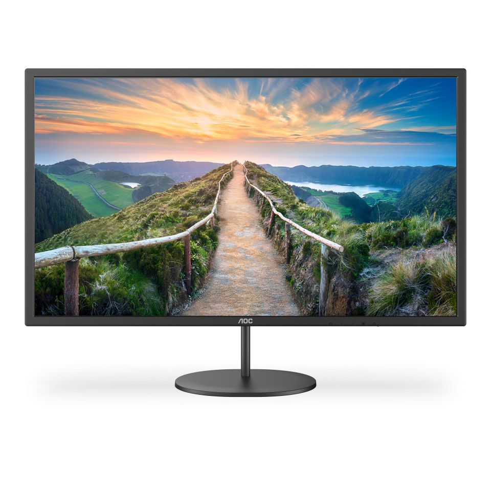 AOC Монитор 31,5 AOC Q32V4 IPS 2560X1440 75Hz 4мс 250кд м 1000:1 HDMI DP 2x2W, черный  #1