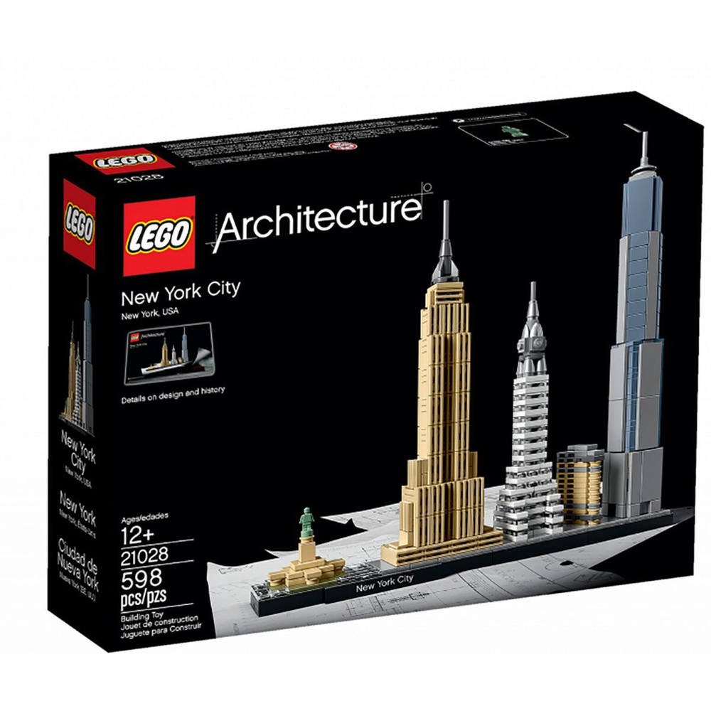 Конструктор Lego Architecture 21028 Нью-Йорк #1