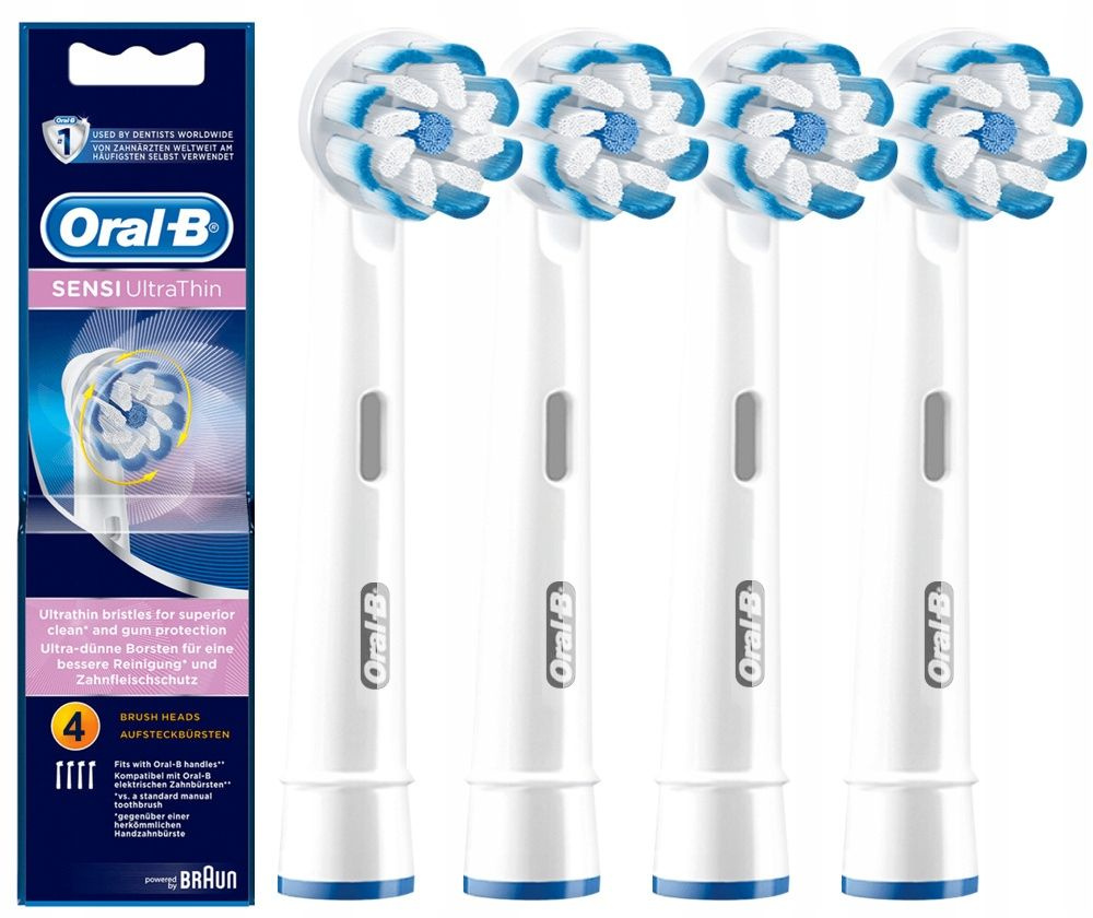 Насадка для зубной щетки Braun Oral-B EB60 Sensi 4 шт #1