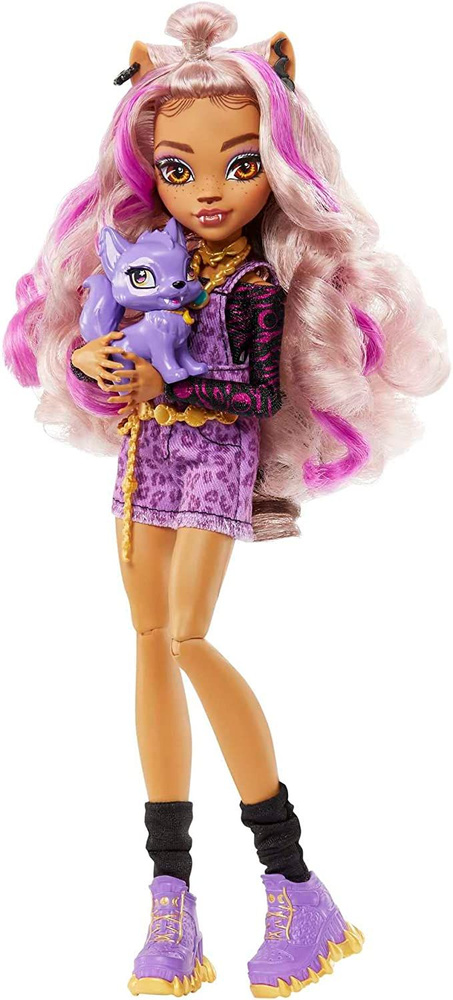 Кукла Monster High Clawdeen Wolf Generation 3, Монстер Хай Клодин Вульф с питомцем 3 поколение  #1