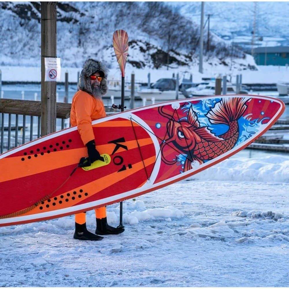 Надувная Sup-доска (Sup board) Koi 350x84x15 см, двуслойный борт #1