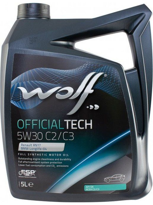 Wolf Officialtech 5W-30 Масло моторное, Синтетическое, 5 л #1