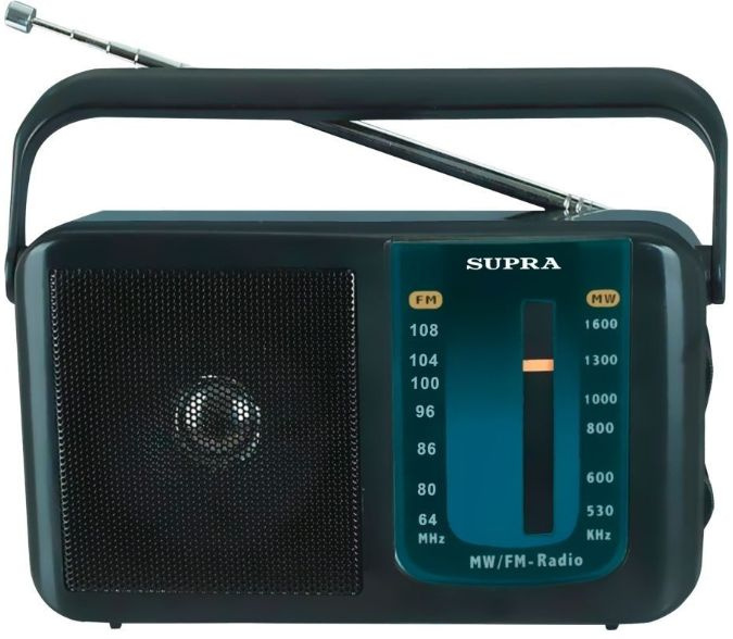 Радиоприемник Supra ST-14, зеленый #1