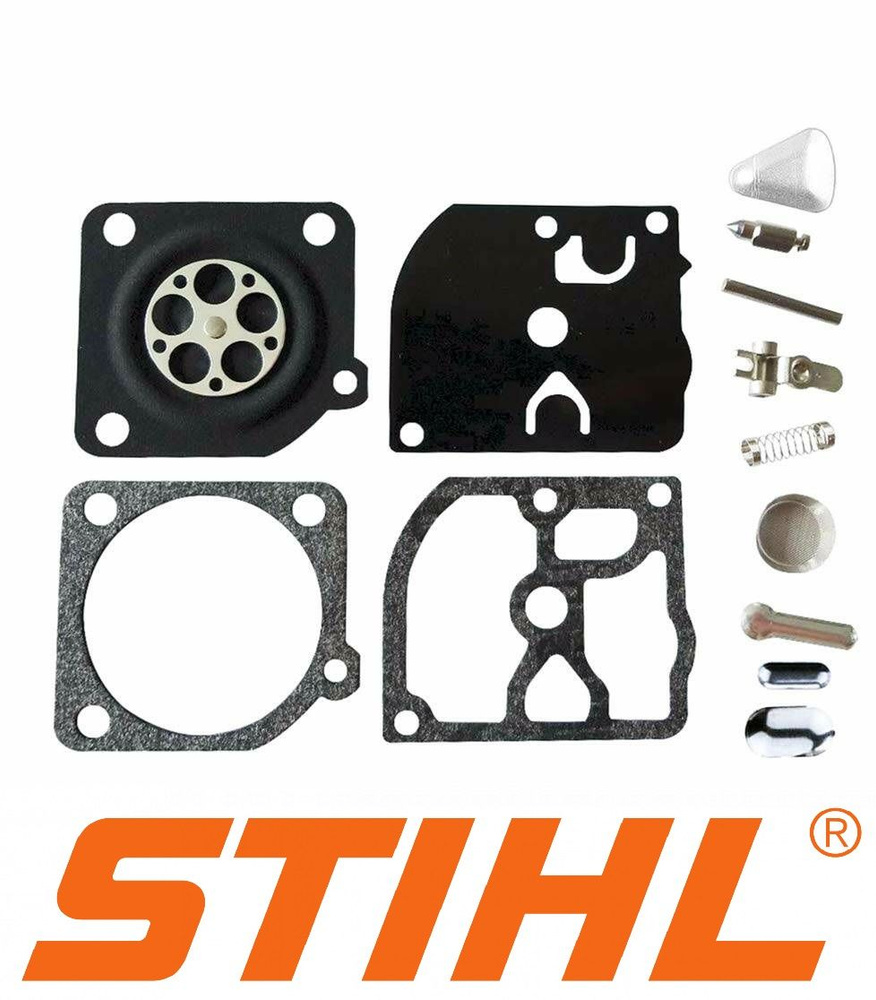 Ремкомплект карбюратора (полный) для бензопилы Stihl MS170/180  #1