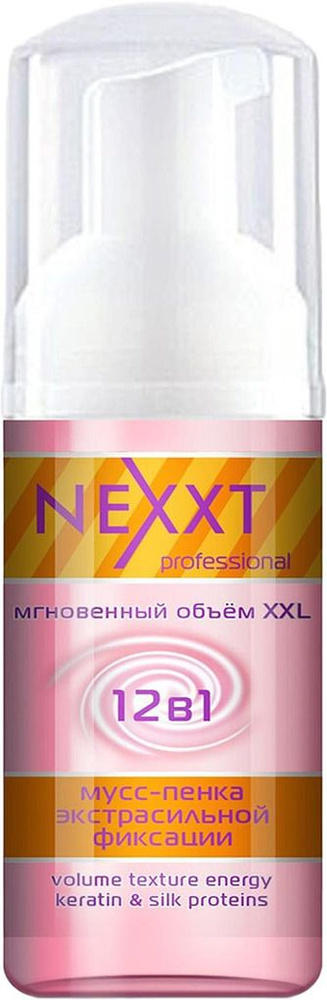 Мусс-пенка для волос Nexprof экстрасильной фиксации 12 в 1, 150ml  #1