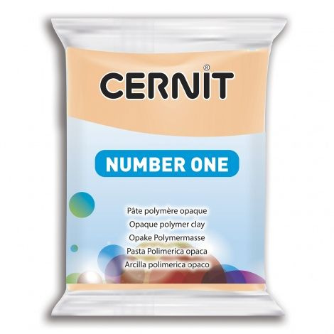 Полимерный моделин "Cernit Number One"  56гр. персиковый 423 #1