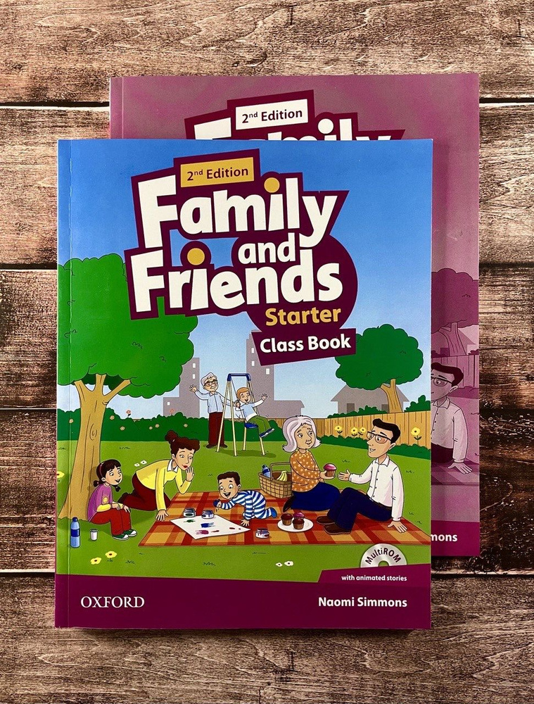Family and friends Starter. Полный комплект. Class book and Workbook + онлайн код.  #1