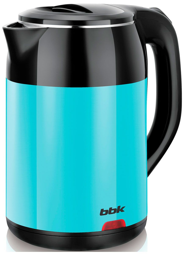 BBK Электрический чайник EK1709P черный/бирюзовый, бирюзовый, черный  #1