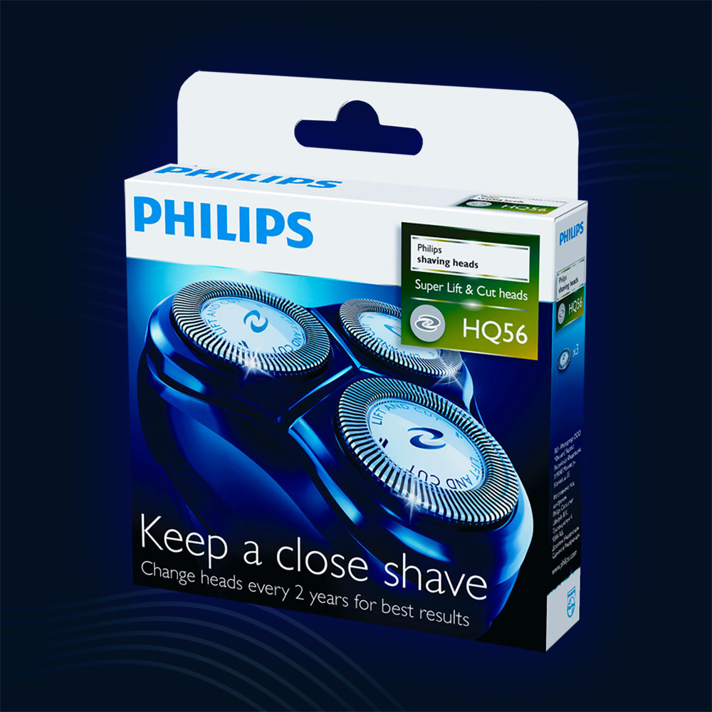 Бритвенные головки Philips HQ56/50 Super Lift & Cut heads #1