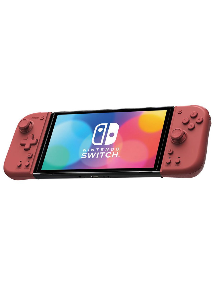 Nintendo Switch Контроллеры Hori Split Pad Compact (Apricot Red) для консоли Switch (NSW-398U) NEW  #1