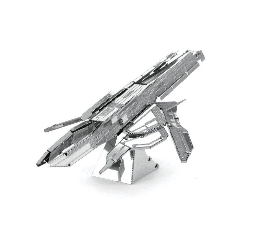 Металлический конструктор / 3D конструктор / Сборная модель 3D Metal Model Космический корабль Turian #1