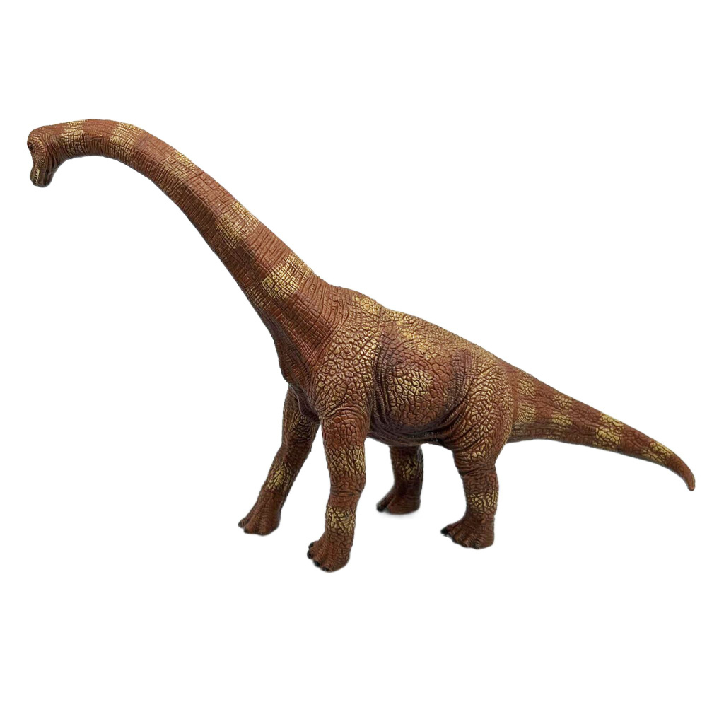 Фигурка Детское Время - Брахиозавр (цвета: коричневый, бежевый), серия: Динозавры  #1