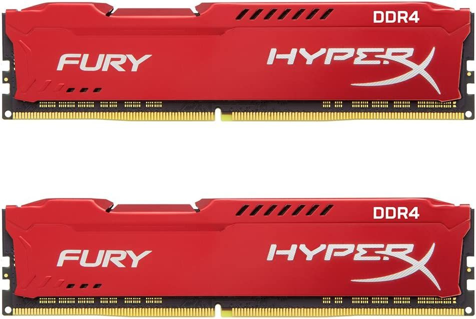 HyperX Оперативная память FURY Red DDR4 2133 МГц 4x8 ГБ (HX421C14FRK4/32) #1