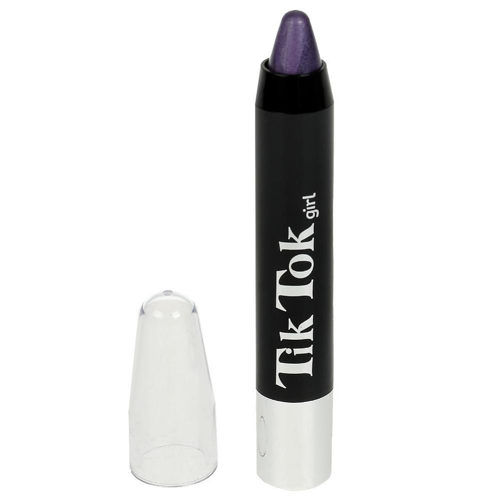 Тени карандаш для векTik Tok Girl перламутровый эффект фиолетовый  #1