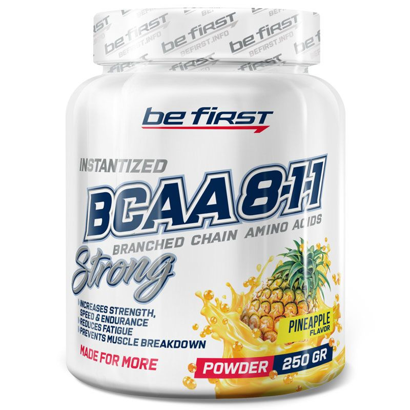 Be First BCAA 8:1:1 Instantized Powder (250 гр.) Ананас #1