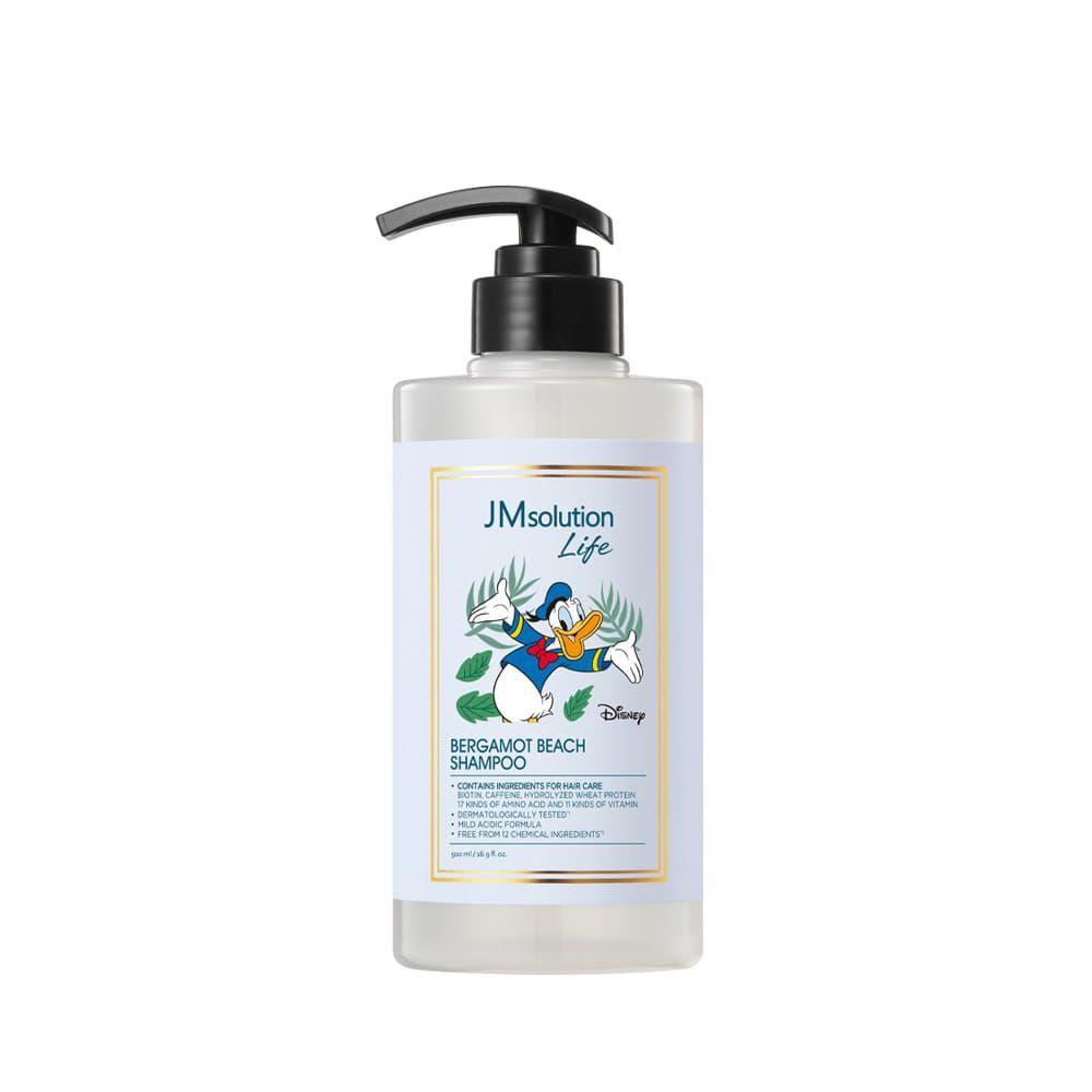 JMSolution Шампунь для волос с экстрактом бергамота LIFE DISNEY BERGAMOT BEACH SHAMPOO, 500 мл.  #1