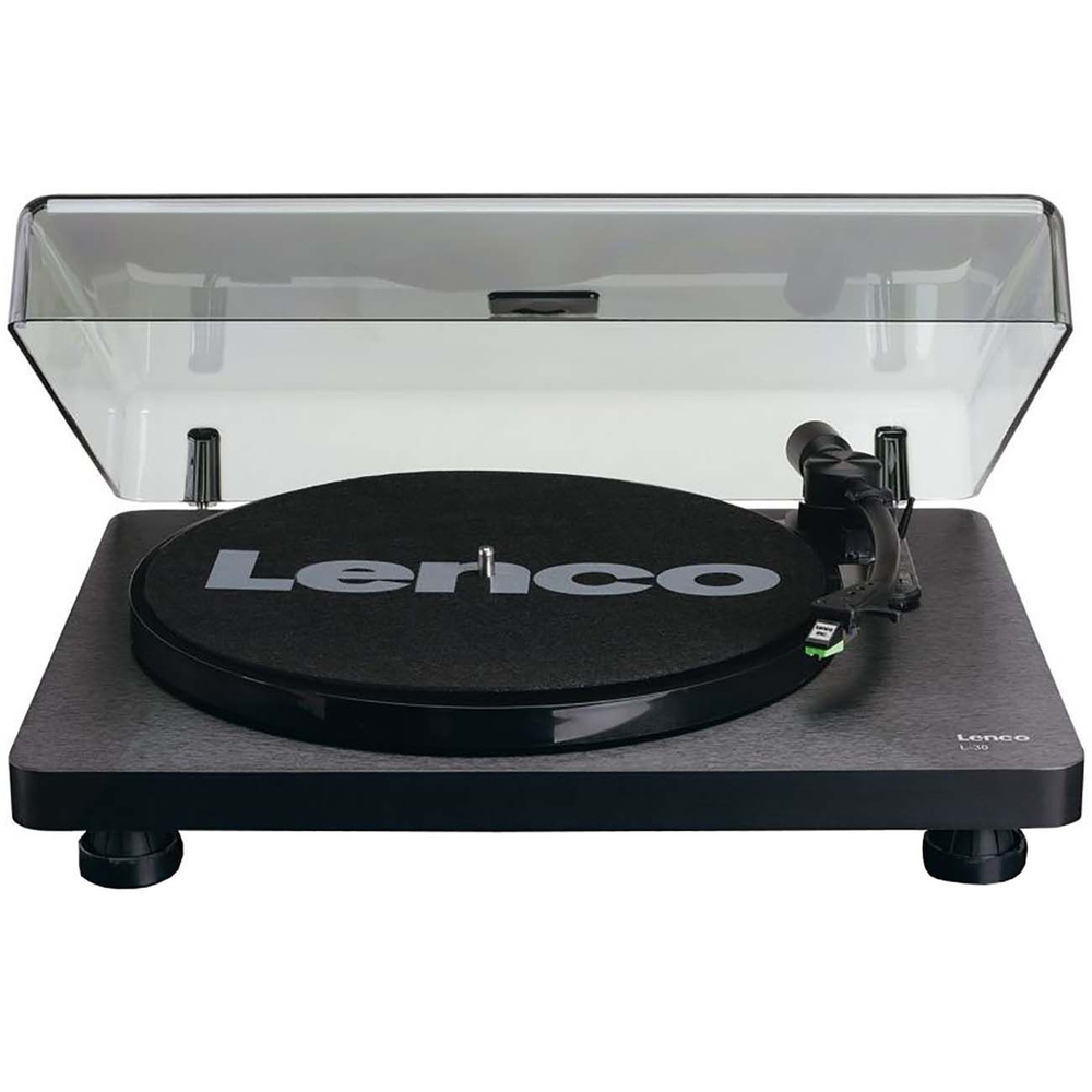 Виниловый проигрыватель Lenco L-30BK #1