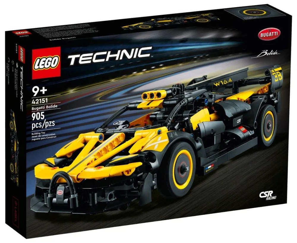 Конструктор LEGO Technic Bugatti Bolide 42151 #1