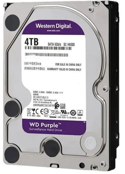 Western Digital 4 ТБ Внутренний жесткий диск (WD40PURX)  #1