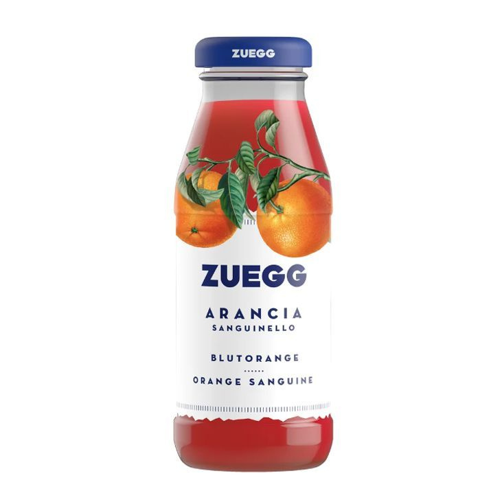 ZUEGG Напиток сокосодержащий из красного апельсина и апельсина (24шт по 0,2л) Италия  #1