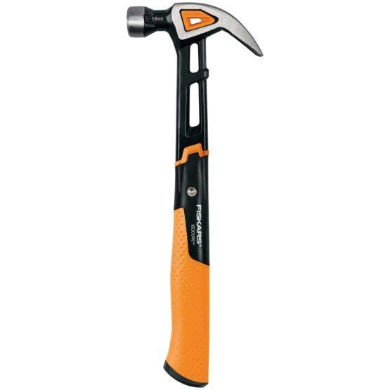 Молоток с загнутым гвоздодёром M 16oz/13.5" FISKARS 1027202 #1