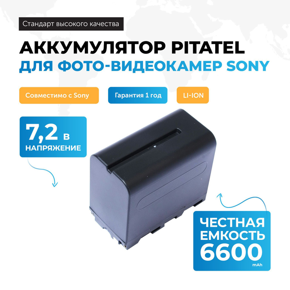 Pitatel Батарейная рукоятка, 7,2 В, 6600 мАч, 1 шт #1