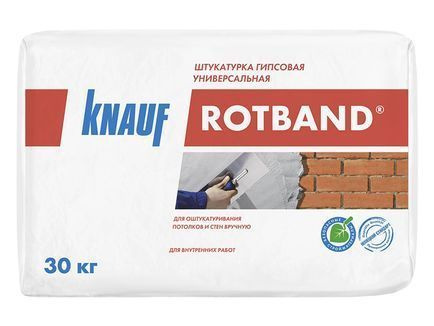 Штукатурка гипсовая KNAUF Ротбанд, 30кг #1