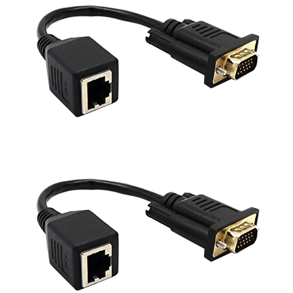 Разъем сетевого кабеля адаптера VGA-RJ45 - купить с доставкой по ...