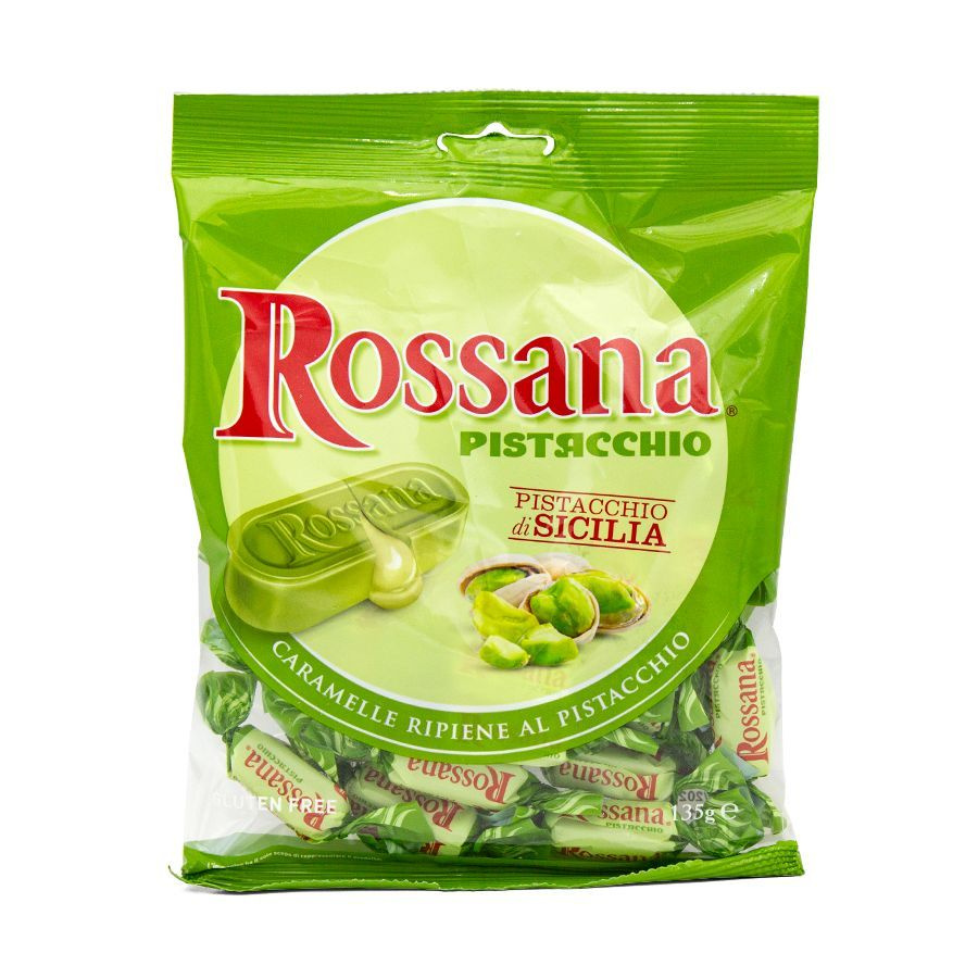 Конфеты Fida карамель Rossana с начинкой Сицилийская фисташка 135 г, Италия  #1