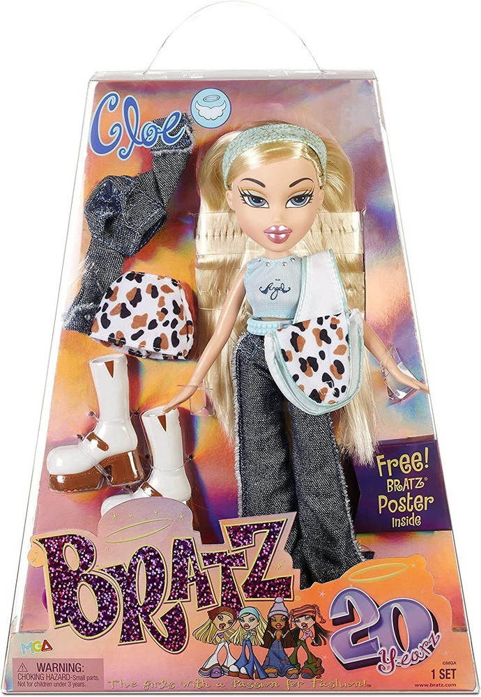 Кукла Братц Хлоя специальное издание-Кукла Bratz Cloe basic 20 years 573418  #1