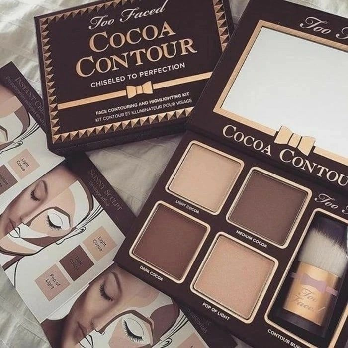 Палитра для контуринга лица Faced Cocoa Contour #1