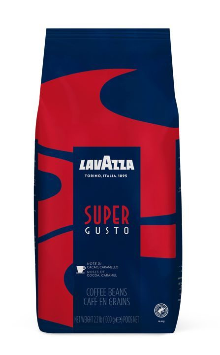 Кофе в зернах Lavazza Super Gusto UTZ, 1кг #1