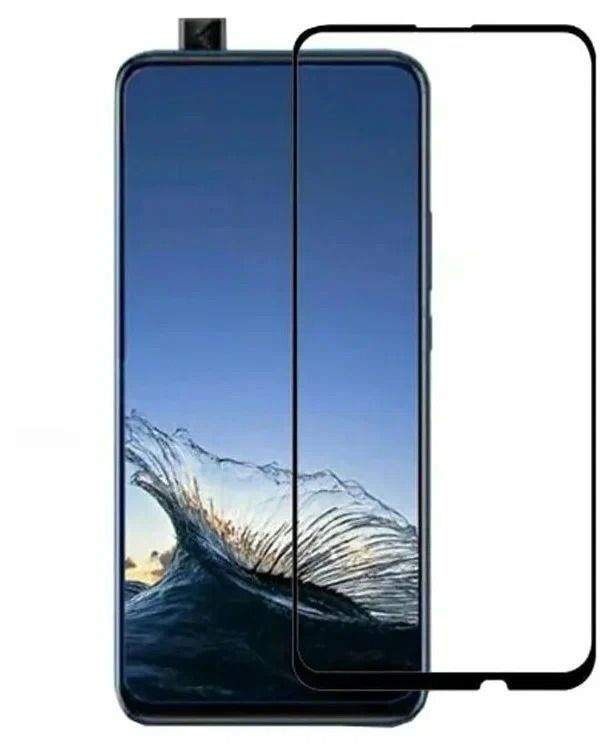 Защитное стекло 5d для Huawei P Smart Z, Honor 9X, Y9 Prime 2019, STK LX1, черное  #1
