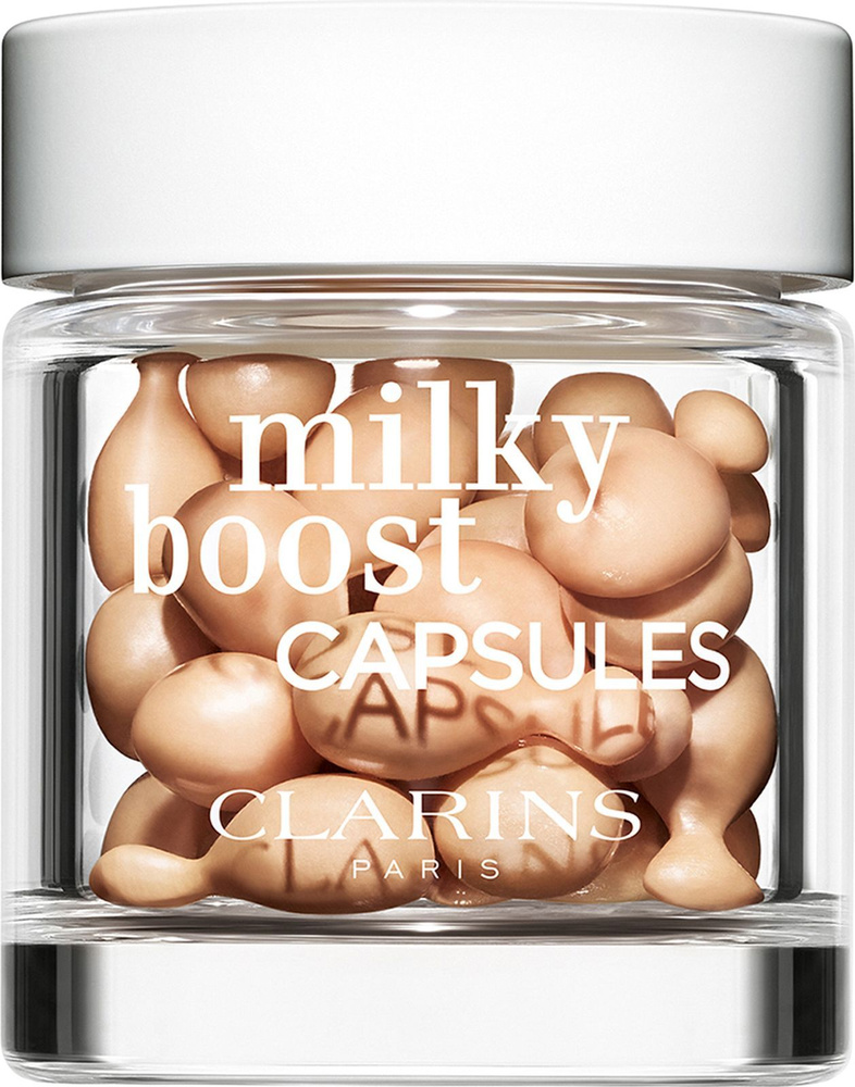 Тональный флюид для лица Clarins Milky Boost Capsules 02, в капсулах, 30 шт х 0,2 мл  #1