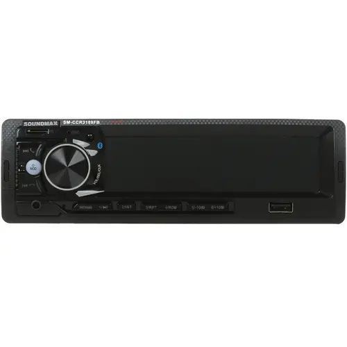 Автомагнитола USB/SD SOUNDMAX SM-CCR3189FB 1DIN 4x50Вт #1