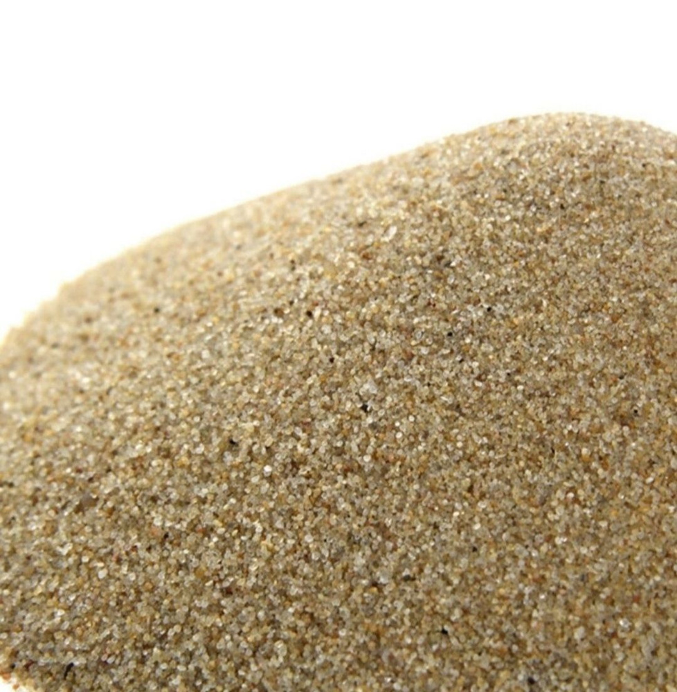 Песок кварцевый,3кг, фракция 0.1-0.3 #1