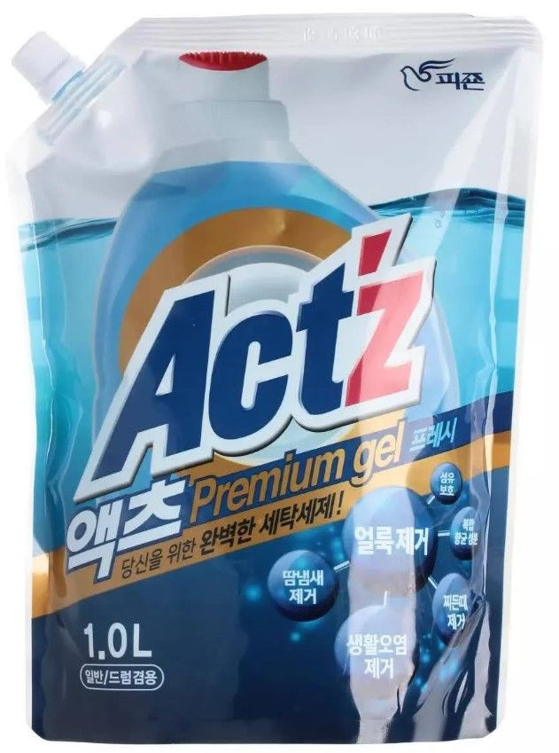 Pigeon гель для стирки белья Actz Premium Gel Fresh1л. #1