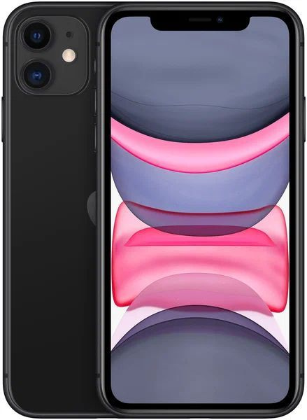 Apple Смартфон iPhone 11 256GB, красный 4/256 ГБ, черный, Восстановленный  #1