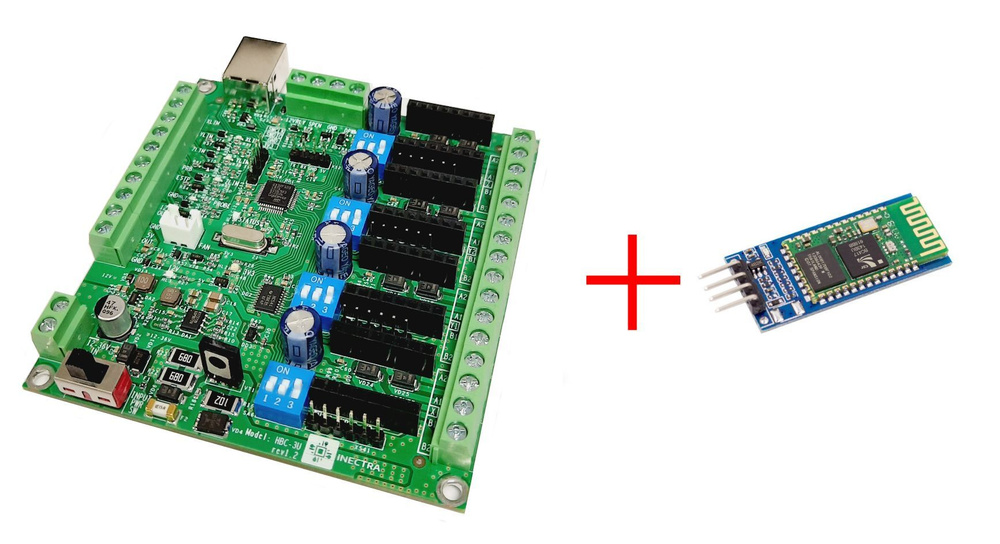 Электроника для ЧПУ Inectra Контроллер HBC-3U + Bluetooth-модуль #1