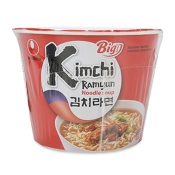 Лапша быстрого приготовления Nongshim Кимчи Рамен, 112 г стакан Южная Корея  #1